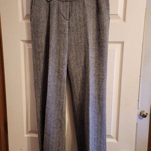 Ann Taylor LOFT Black/white herringbone